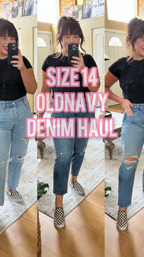 shelbysaywhatblog on Instagram: OLDNAVY Midsize Denim Haul👖 SALE use the code “bonus” for and extra 25% off today!! Which was your most fave? Have you tried OLDNAVY… Midsize Jeans Outfit, Old Navy Jeans, Navy Jeans, Have You Tried, Good Old, You Tried, Jean Outfits, Old Navy, Navy