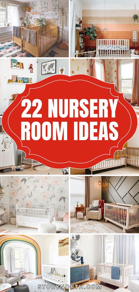 Save this pin for creative and adorable nursery room ideas that will inspire and delight. Get ready to design the perfect space for your little one! #NurseryRoom #HomeDecor #KidsRoomIdeas Grandparents Nursery Ideas, Unique Baby Nursery Ideas, Newborn Baby Room Ideas, Cute Baby Nursery Ideas, Nursery 2024, Bold Nursery, Gender Neutral Nursery Colors, Nursery Color Palette, Nursery Room Ideas