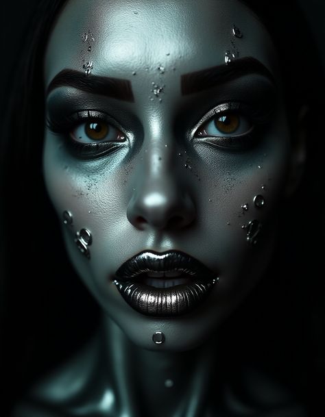 Ditch the costume, let your makeup do the talking! We've got killer Halloween makeup looks for every vibe This year, decide your Halloween fate: KISS a classic ghoul, MARRY a spooky sweetheart, or KILL it with a terrifying transformation. Get inspired! 
Tips and tutorials in our blog. https:// [your blog link] #halloweenmakeup #halloweenmakeupideas #kissmarrykill #spookyseason Halloween Makeup Diy Tutorial, Halloween Makeup Diy, Halloween Makeup Tutorial, Halloween Makeup Easy, Halloween Makeup Looks, Easy Halloween, Face Painting, Halloween Diy, Halloween Makeup