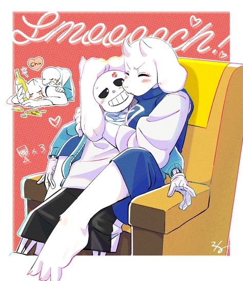 Toriel Fanart, Sans And Toriel, Undertale Toriel, Toriel Undertale, Undertale Souls, Undertale Gaster, Family Meme, Black Kawaii, Sans E Frisk