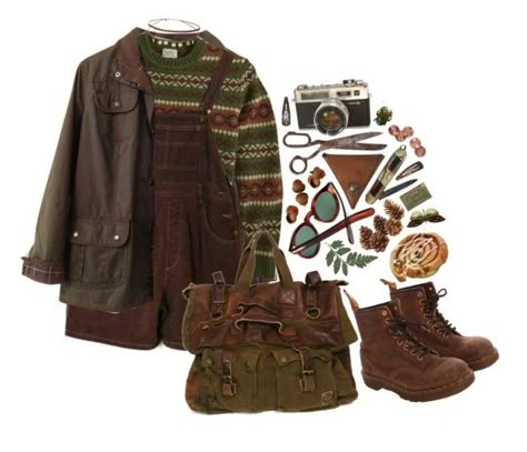 "#374" by deadolphin ❤ liked on Polyvore featuring Barbour, Belstaff, Nemesis, Dr. Martens, Cutler and Gross, Miss Selfridge and Palila Goblincore Outfits, Look 80s, 00s Mode, Look Grunge, Goth Outfit, Mode Hippie, Cottagecore Fashion, Swaggy Outfits, Mode Vintage