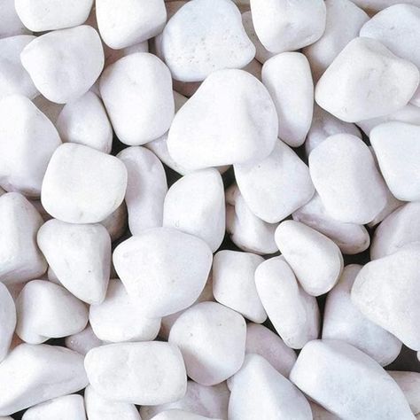 White Pebbles | 20mm - 40mm | 20kg | Aggregates, Garden Pebbles, Garden Chippings, Driveway Stones/Sealer : Amazon.co.uk: Garden Decorative Garden Stones, Pebble Landscaping, Decorative Aggregates, White Gravel, Gabion Baskets, Decorative Gravel, White Pebbles, Pebble Stone, Top Soil