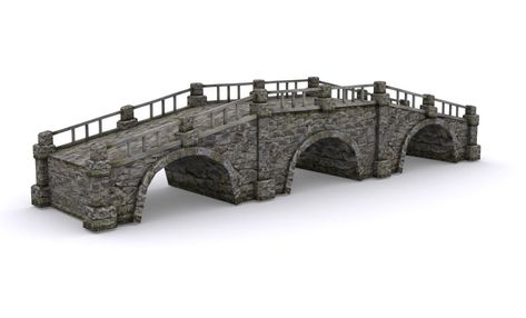 Medieval Bridge, Photoshop Tutorial Photo Editing, Photo Background Images Hd, Perspective Art, Stone Bridge, 3d Studio, Old Bridge, Background Images Hd, Low Poly 3d