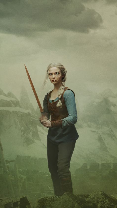 Ciri Witcher Freya Allan, Ciri Netflix Witcher, The Witcher Yennefer Wallpaper, Ciri Freya Allan, Freya Allan Ciri, Ciri Witcher, The Witcher Series, Freya Allan, Witcher Wallpaper