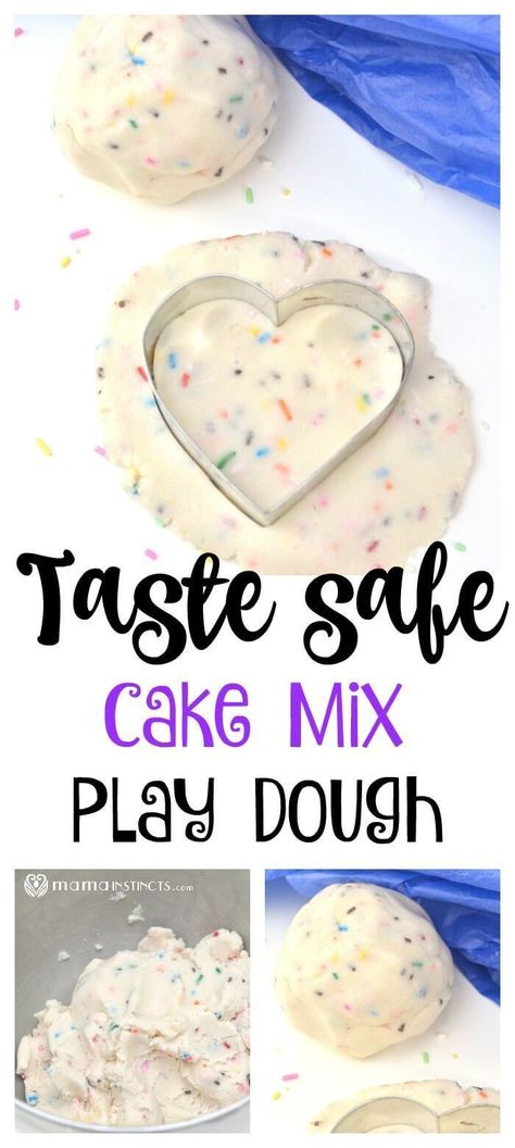 Edible Playdough, Playdough Recipe, Toddler Sensory, Homemade Playdough, Sensory Table, Messy Play, E Mc2, Edible Cake, Toddler Play