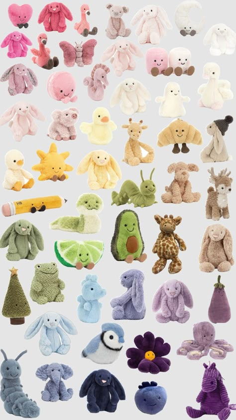 #jellycat #fluffy #cute #eastetic #soft #preppy #wishlist Jellycat Jellyfish, Jelly Cat Bear, Preppy Jellycat, Cute Jelly Cats, Jelly Cats Stuffed Animals, Lucy + Core + Aesthetic, Cute Stuffies, Preppy Must Haves, Preppy Wishlist