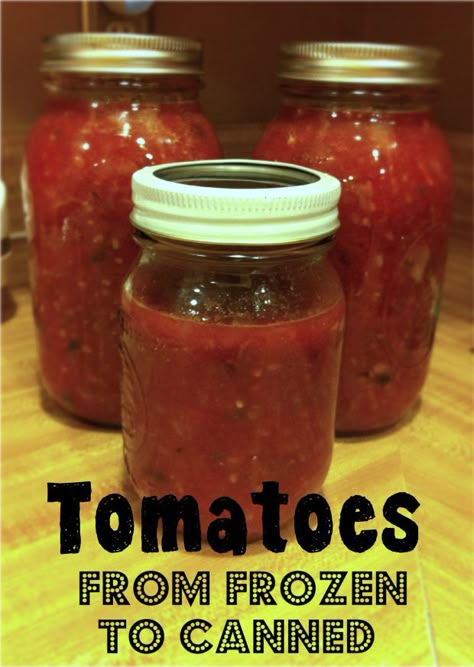 Freezing Cherry Tomatoes, Canning Stewed Tomatoes, Frozen Tomatoes, Canned Tomato Recipes, Canned Salsa Recipes, Salsa Canning Recipes, Canning Tomatoes Recipes, Freezing Tomatoes, Canning Salsa