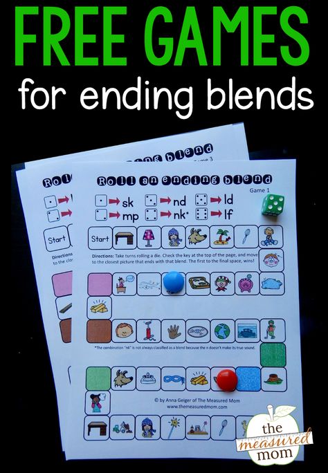 95% Group Phonics Activities, Ending Blends, The Measured Mom, Measured Mom, Blends Activities, No Prep Activities, Letter Blends, Blends And Digraphs, Teaching Spelling