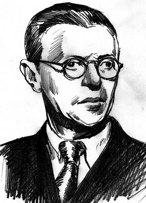 Learn about the philosophy of Jean-Paul Sartre, one of the most influential thinkers of the 20th century. #existentialism #philosophy . #Philosophy #Auguste_Rodin #Celebrity_Caricatures #Caricatures Existentialism Philosophy, Personalized Caricature, Drawing Styles, Jean Paul Sartre, Funny Caricatures, Caricature Artist, Auguste Rodin, Celebrity Caricatures, Caricature Drawing