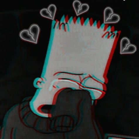 Bart simpson °° Aesthetic Bart Simpson Wallpaper, The Simpsons Bart Wallpaper, Emo Bart Simpson Pfp, Bart Simpson Mood, The Simpsons Pfp, Emo Bart Simpson, Bart Aesthetic, Bart Simpson Pfp, Bart Simpson Aesthetic