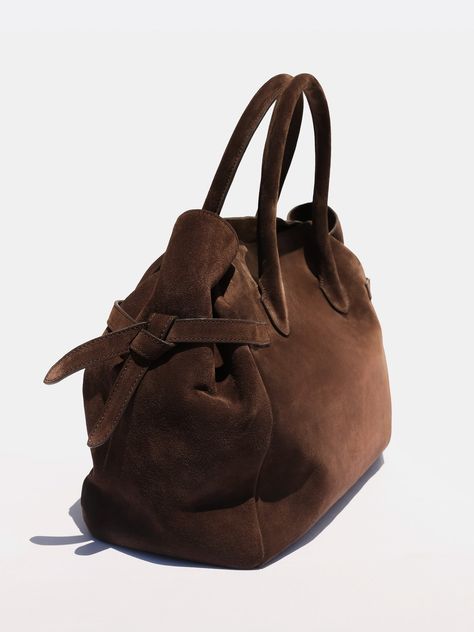 The Everyday Tote - Everyday Purse - Brochu Walker Brown Suede Bag, Walker Logo, Brochu Walker, Suede Tote Bag, Pouch Bags, Everyday Purse, Suede Bag, It Bag, Suede Tote