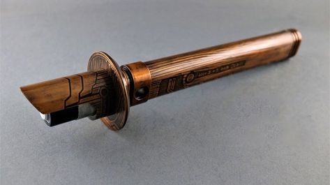 #Saberlife #lightsaber Wood Lightsaber Hilt, Wooden Lightsaber Hilt, Wood Lightsaber, Lightsaber Concept Design, Lightsaber Hilt Design, Lightsaber Design Ideas, Custom Lightsaber Hilt, Lightsaber Ideas, Diy Lightsaber