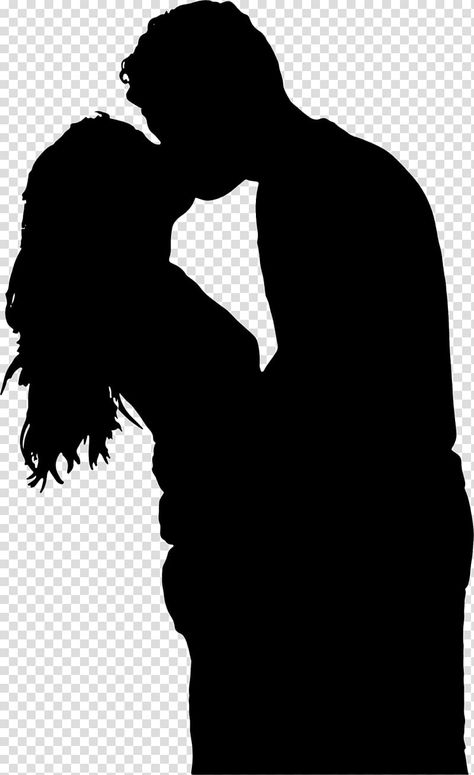 Silhouette Of Couple Kissing, Couple Silhouette Art Love, Couple Holding Hands Silhouette, Couple Silhouette Painting, Silhouette Kiss, Kiss Silhouette, Kissing Silhouette, A Couple Kissing, Man And Woman Silhouette