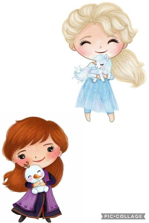 Disney Princess Png, Frozen Birthday Party Decorations, Cute Frozen, Disney Frozen Birthday Party, Frozen Birthday Theme, Disney Princess Cartoons, Disney Frozen Birthday, Kawaii Disney, Happy Birthday Girls