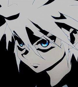 Discord PP Killua Zoldyck Gif Black & White Killua Zoldyck Gif, Godspeed Killua, Killua Godspeed, Discord Gif Avatar, Discord Pp, Black Avatar, Gif Black, Black And White Gif, Icon Gif