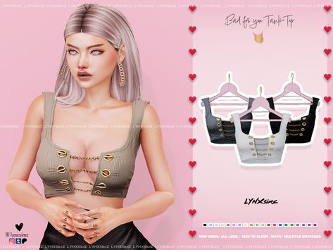 Sims 4 Baddie Cc, Ripped Stockings, Midriff Top, Ocean Fashion, Best Mods, Sims 4 Mods Clothes, Best Sims, Sims 4 Cc Finds, Sims 4 Clothing