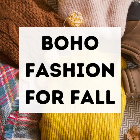 Boho fashion for fall! The perfect boho fall items for my boho loving girls! #boho #bohostyle #bohofashion #fallfashion Boho Outfit Ideas Fall, Boho Fall Fashion 2024, Boho Chic Winter Outfits, Boho Autumn Outfits, Autumn Boho Outfits, Boho Outfits Fall, Boho Style Outfits Winter, Boho Travel Outfit, Fall Boho Outfits