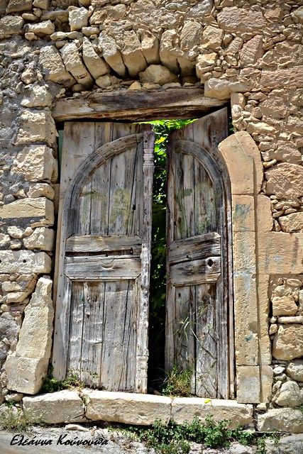 Old french doors