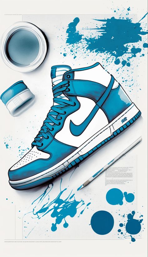 #nike #dunks Nike Air Jordans Drawing, Sneakers Illustration Nike, Nike Dunk Drawing, Dunks Drawing, Cartoon Nike Shoes, Nike Shoe Art, Nike Swoosh Art, Nike Shoes Illustration, Nike Shoes Drawing