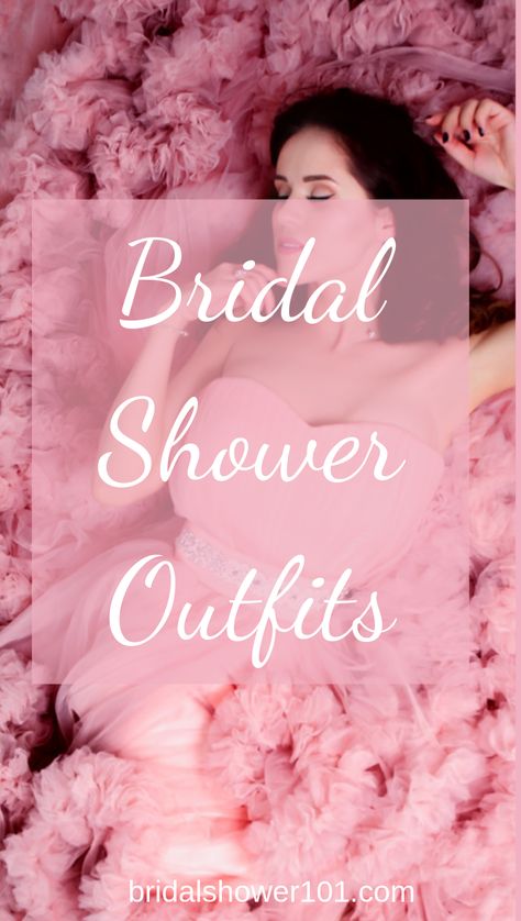 Bridal shower outfits for the the future bride and outfit ideas for bridal shower guest. There are bridal shower outfit ideas for petite and plus size women! Pink Bridal Shower Outfit For Guest, Bridal Shower Dress Ideas For Bride, Bridal Shower Outfit Ideas Guest, Floral Bridal Shower Dress, Bridal Shower Outfit For Bride, Bridal Shower Outfit Ideas, Bridal Shower Outfit For Guest, Bridal Shower Outfits, Bridal Shower Guest Outfit