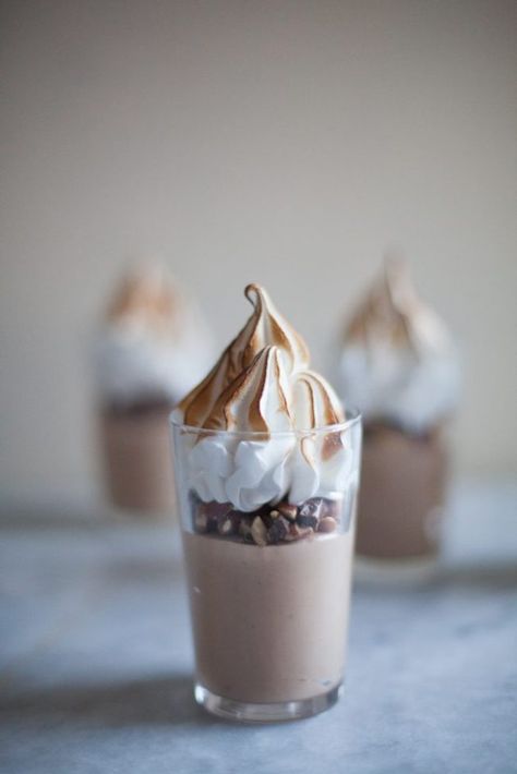 Chocolate Mousse with Toasted Meringue | ZoëBakes | eat dessert first Toasted Meringue, Potluck Desserts, Chocolate Mousse Recipe, Chocolate Bundt Cake, Best Chocolate Cake, Mousse Recipes, Fairy Clothes, Eat Dessert First, Great Desserts