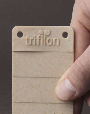 Trifilon Revo - MaterialDistrict Sample Box, Low Tech, Plant Fibres, Furniture Finishes, Injection Moulding, Recycled Plastic, Natural Fibers, Natural Materials, High Grade