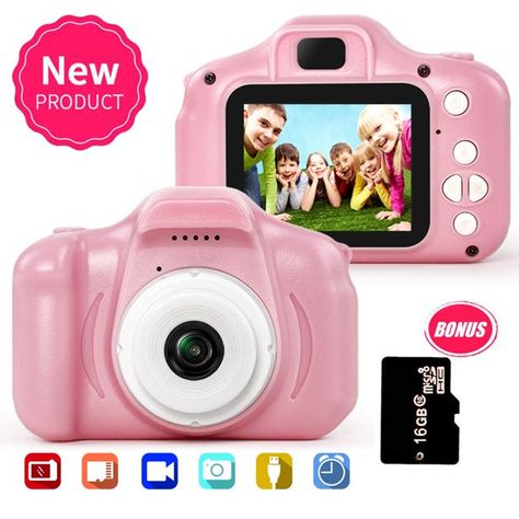 Toddler Videos, Kids Digital Camera, Kids Camera, Every Day Carry, Camera Digital, Toy Camera, Video Recorder, Old Christmas, Christmas Gifts Toys