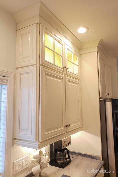 Painted Raised Panel Kitchen Cabinets, Alabaster Kitchen, Raised Panel Kitchen Cabinets, Kitchen With Large Island, Raised Panel Cabinet Doors, Discount Cabinets, Decorative Doors, Diy Kitchen Cabinets Painting, Traditional Kitchen Cabinets