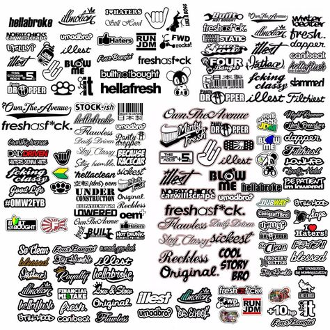 JDM 30 RANDOM CAR STICKERS DECALS BULK WHOLESALE PACK LOT TUNER RACE DRIFT #NH76 | eBay Usa Flag Stickers, Sticker Random, Cars Jdm, Jdm Stickers, Racing Stickers, Car Sticker Design, Car Window Stickers, Car Wrap Design, Body Stickers