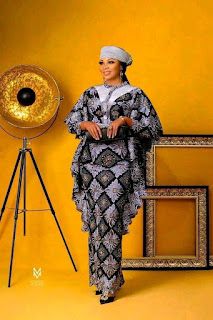 Hausa Lace Style, Arewa Hausa Styles, Wearable Atelier, Wearables Atelier, Arewa Styles, Lace Boubou, Ankara Bubu Gown Styles, Hausa Ankara Gown Styles, Bubu Gowns