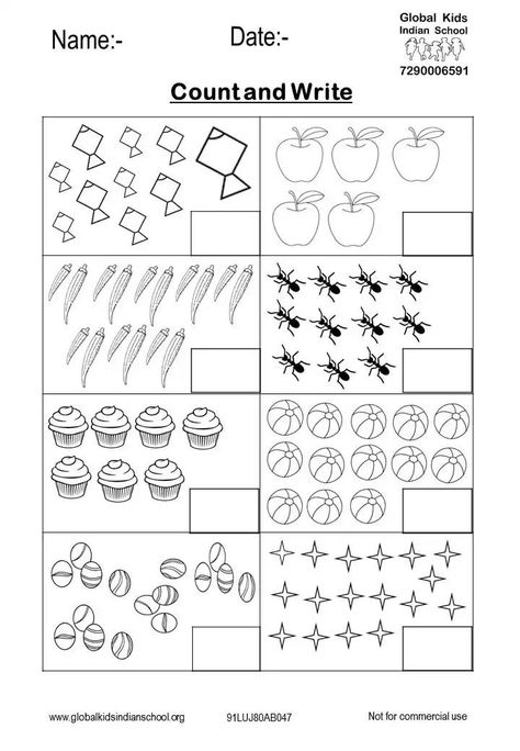 Pin by Global Demos Unity School on worksheets | Kids math worksheets, Fun worksheets for kids, Alphabet worksheets preschool Lkg Worksheets Activities, Math Counting Worksheets, Worksheet For Nursery Class, Preschool Counting Worksheets, Lkg Worksheets, Kindergarten Math Worksheets Addition, Fun Worksheets For Kids, Kindergarten Phonics Worksheets, English Worksheets For Kindergarten