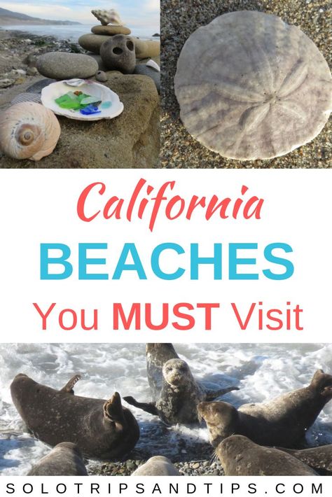 Beaches In California, Shell Beach California, Best Seashell Beaches In California, California Glass Beach, Glass Beach California, Pismo Beach California Things To Do, Seal Beach California, Capistrano Beach California, Carmel By The Sea Beach