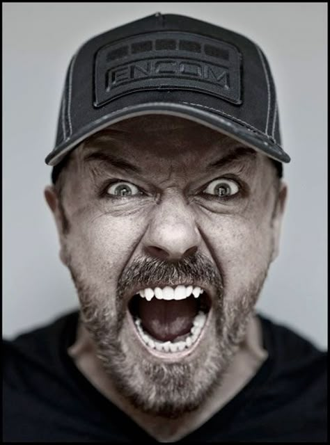 Male, cap, expressive, powerful, expression, face, anger, Grrr, intense eyes, expressive, portrait, photo Expressions Photography, Ricky Gervais, Angry Face, Face Drawing Reference, Face Reference, Poses References, Face Expressions, Human Face, Male Portrait