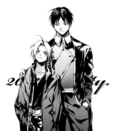 Fullmetal Alchemist: Ed and Roy Fullmetal Alchemist Edward, Roy Mustang, Edward Elric, Fullmetal Alchemist Brotherhood, Full Metal, Fullmetal Alchemist, Anime Inspired, Handsome Anime, The Gallery