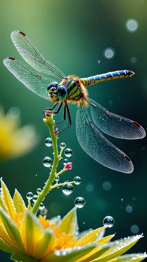 Dragonfly Lovers | Looks so beautiful 🥰💖💙 | Facebook Dragonfly Photography Amazing Pictures, Moth Fashion, 2025 Wallpaper, Dragonfly Artwork, Dragonfly Photography, Cool Insects, Vision 2025, Butterfly Dragon, Insect Photography