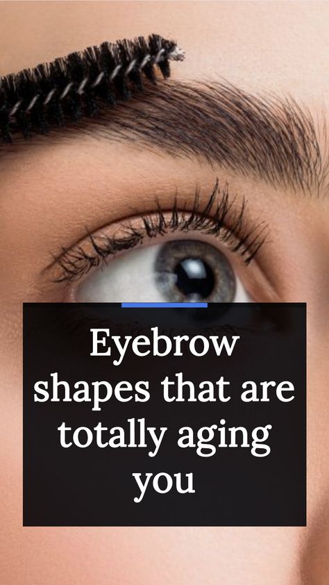 Celebrity brow artist Joey Healy explained the reality of brows and aging, "Naturally, as you age, your brows generally get a little patchier. Also, the tail tends to drop, which can pull down the eye and make it look droopy." Thankfully, between growth serums, makeup designed specifically for brows, and expert shaping tips, we can recapture the bushy brows of our past. The first step on the journey to perfect brows is knowing what not to do — these are the eyebrow shapes you want to avoid. Trending Eyebrow Shape, Best Brow Shape For Your Face, Women’s Eyebrows, Best Eyebrow Products For Sparse Brows, How To Shape Uneven Eyebrows, Eyebrow Shaping For Thinning Brows, Current Eyebrow Trend, Eyebrow Dye Before And After, How To Raise Eyebrows