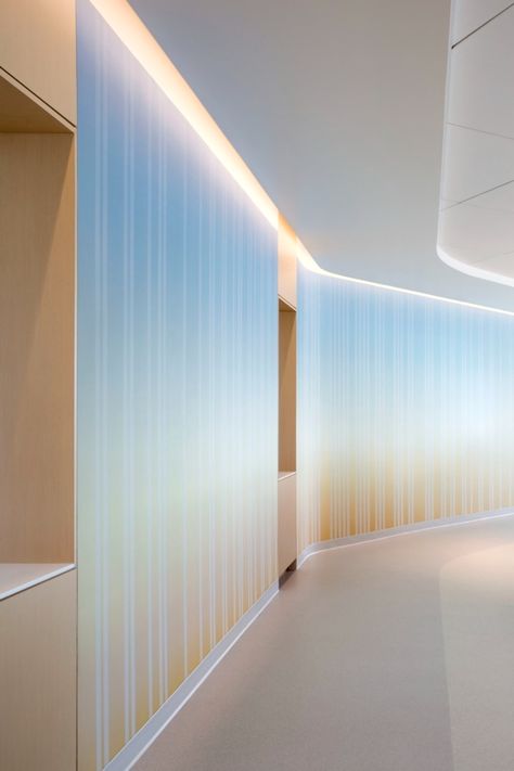 Clinic Lighting Design, Hospital Lighting Design, Polycarbonate Interior Design, Interior Design Clinic, Tarzana California, Light Interior Design, Natural Interiors, Healthcare Interior Design, Clinic Interior