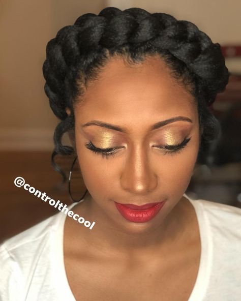 Braided Crown Hairstyles, Blonde Box Braids, Long Box Braids, Pelo Afro, Natural Hair Updo, Crown Braid, Trending Hairstyles, Jairzinho, Goddess Braids