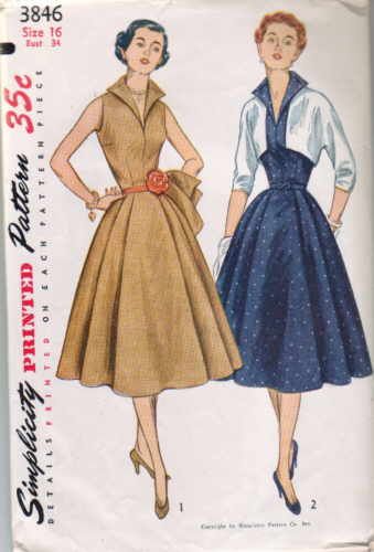 Sleeveless Dress Pattern, Patron Vintage, Vestidos Retro, Retro Sewing Patterns, Simplicity Dress, Pattern Dress Women, Vintage Dress Patterns, Rockabilly Dress, Simplicity Sewing Patterns