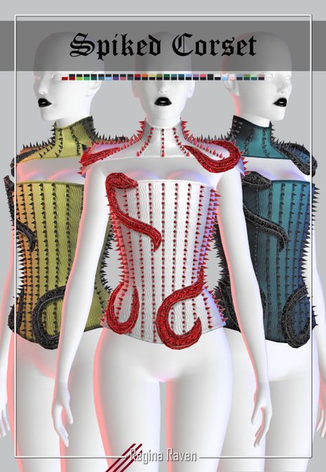 Sims 4 Cc Cruella, Spiderverse Sims 4 Cc, Sims 4 Feather Cc, Sims 4 Cc Costumes, Sims 4 Corset Cc, Sims 4 Corset Accessory, Sims 4 Cc Patreon Corset, Sims 4 Corset, Sims 4 Burlesque Cc