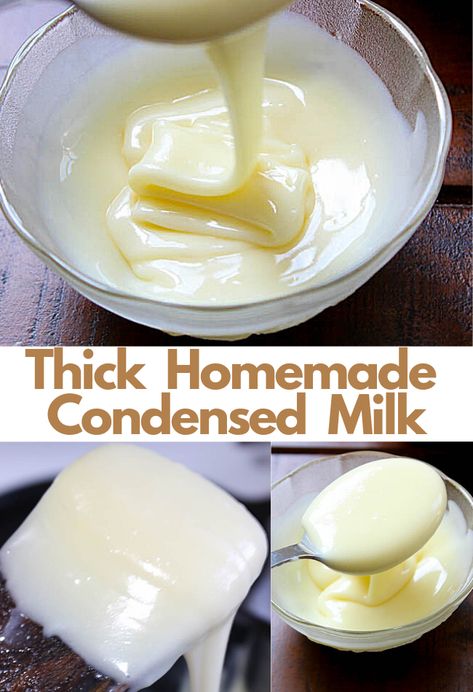 How To Make Homemade Sweetened Condensed Milk, How Do You Make Sweetened Condensed Milk, Homemade Sweetened Condensed Milk Recipes, Homemade Creamer Without Sweetened Condensed Milk, Homemade Evaporated Milk Recipes, Canned Sweetened Condensed Milk, Sweetened Condensed Milk Homemade, Recipe For Sweetened Condensed Milk, Make Your Own Sweetened Condensed Milk