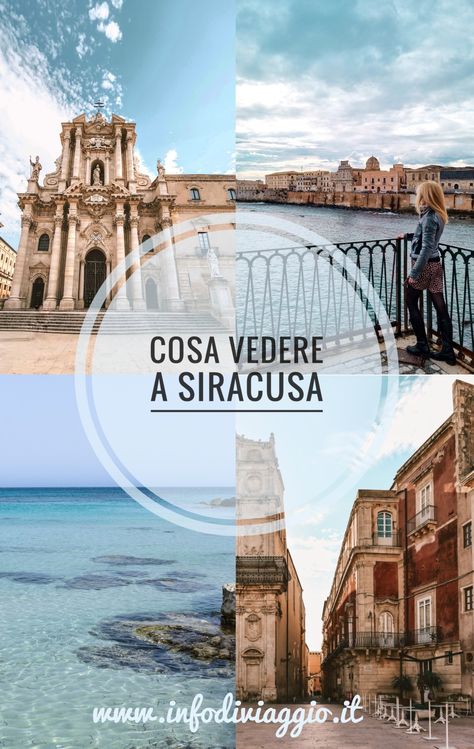 Cosa vedere a Siracusa e Ortigia, Sicilia Siracusa Sicily, Amazing Places, Travel Guides, Sicily, Travel Blogger, Travel Blog, The Good Place, Travel Guide, Portugal