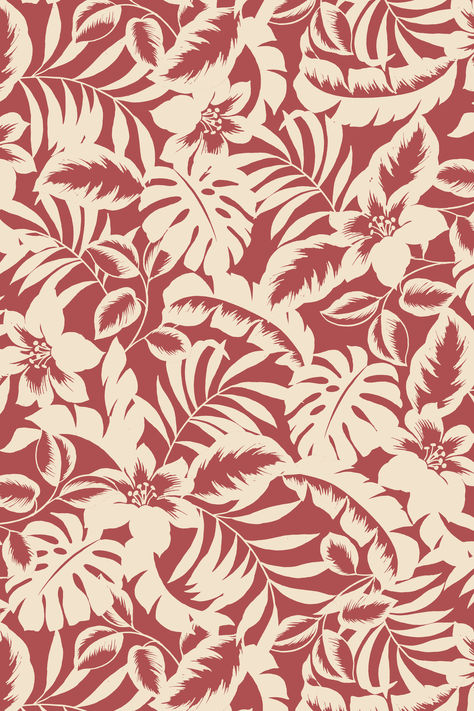 Hawaiian Prints Hawaiian Wallpaper, Hawaiian Background, Hawaiian Aesthetic, Hawaii Pattern, Iconic Prints, Hawaiian Plants, Maori Patterns, Hawaiian Pattern, Vintage Aloha