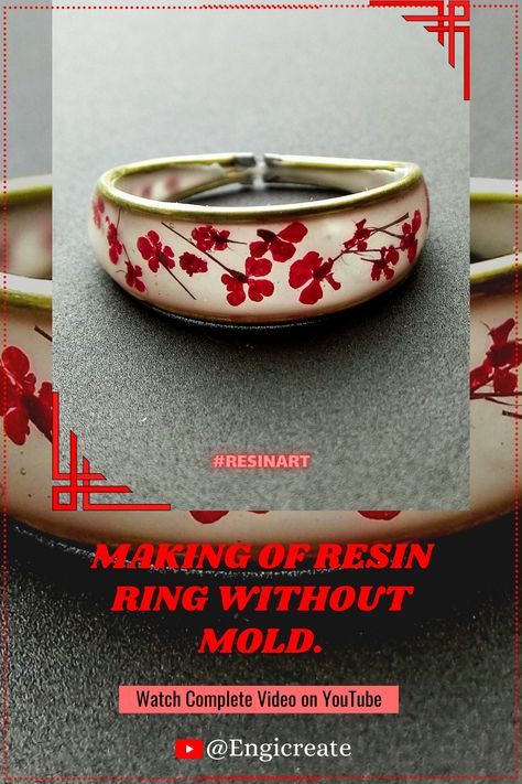 Making a Resin Ring Without a Mold