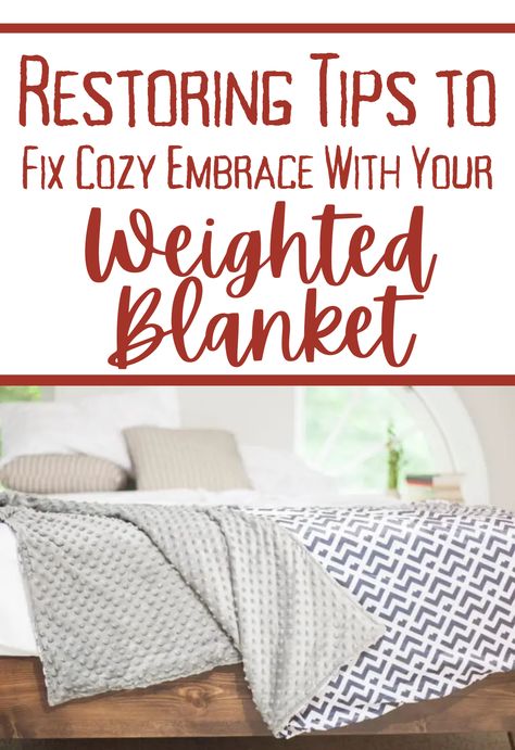 Step-by-Step Guide to Fixing a Weighted Blanket for Lasting Comfort Diy Weighted Blanket, Blanket Craft, Cotton Clouds, Craft Design, Diy Repair, Weighted Blanket, Improve Sleep, Blanket Sizes, Fix You