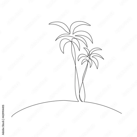 One Line Palm Tree, Beach One Line Drawing, Palm Tree Fine Line Tattoo, Line Drawing Palm Tree, Palm Tree Line Drawing, Line Art Palm Tree, Palm Tree Minimalist, Palm Tree Line Art, Palm Tree Outline