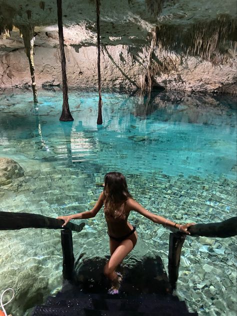 Cancun Mexico Honeymoon, Tulum Mexico Instagram Pictures, Playa Del Carmen Photo Ideas, Pictures To Take In Mexico, Cenote Picture Ideas, Cancun Mexico Instagram Pictures, Solo Vacation Pictures, Tulum Poses, Tulum Picture Ideas