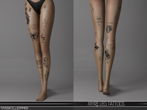 Overkill Simmer Sims 4 Snapback Cc, Sims 4 Cc Tattoos Female, Tattoos Sims 4, Ts4 Tattoos, Sims 4 Cc Tattoos, Cc Tattoo, Sims 4 Cc Goth, Mods The Sims 4, Sims 4 Tattoos