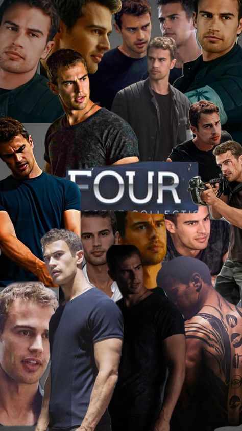 #four#divergent#books#bookseries#books #wallpaper #movies Divergent Wallpaper, Four Divergent, Divergent Books, Divergent Book Series, Wallpaper Movies, Divergent Memes, Cute Backrounds, Tris And Tobias, Divergent Four