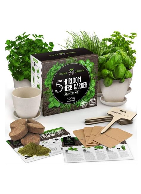 Seed Starter Kit, Herb Garden Kit, Indoor Herb, Planting Pots, Seed Kit, Seed Starter, Smart Garden, Unique Gifts For Mom, Indoor Herb Garden